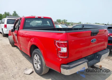 2018 Ford F-150 Xl from USA, damaged, VIN 1FTMF1CB5JKC73458